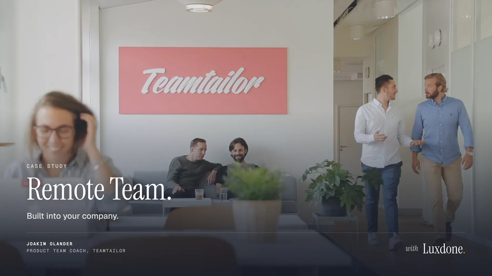 Teamtailor Case Study Video